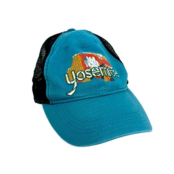 Yosemite Trucker Mesh Adjustable Ball cap Hat - Picture 1 of 6